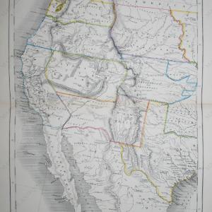 1850 - United States, Western Half - Antique Map Best Store To Get Cheap Online