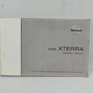 2006 Nissan Xterra Owners Manual Book Guide OEM Used Auto Parts Good Selling Cheap Online