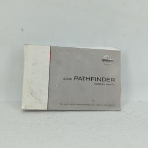 2006 Nissan Pathfinder Owners Manual Book Guide OEM Used Auto Parts Cheap Best Pices