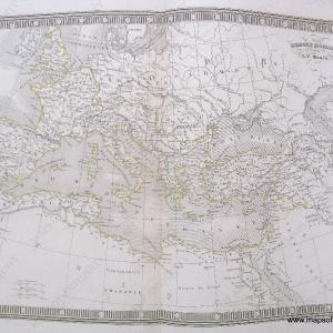 1846 - Empire Romain - Roman Empire - Antique Map Sale Shop Offer