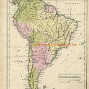 1830/1833 - South America - Antique Map Pictures Cheap Online