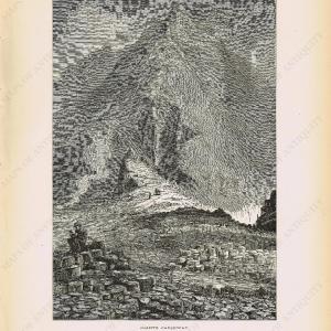 1875 - Giant's Causeway (Ireland) - Antique Print Classic