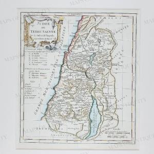 1790s - Holy Land - Judee ou Terre Sainte - Antique Map Cheap Sale Looking For