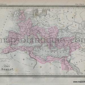 1877 - Empire Romain - Roman Empire - Antique Map Online Cheap Online
