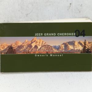 2004 Jeep Grand Cherokee Owners Manual Book Guide P/N:81-326-0454 OEM Used Auto Parts Sale Choice