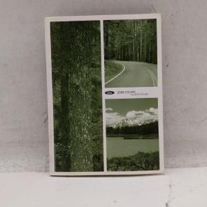 2008 Ford Escape Owners Manual Book Guide OEM Used Auto Parts Discount 2025 Newest