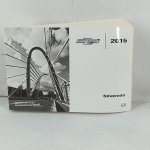 2015 Chevrolet Silverado 1500 Owners Manual Book Guide P/N:23208669 B OEM Used Auto Parts Clearance Footaction