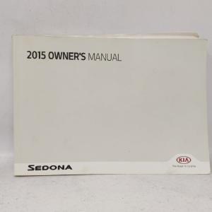 2015 Kia Sedona Owners Manual Book Guide OEM Used Auto Parts Buy Cheap Footlocker Pictures