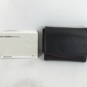 2015 Kia Sedona Owners Manual Book Guide P/N:FA9O-EU51F OEM Used Auto Parts Cheap Sale Reliable