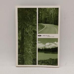 2008 Ford Escape Owners Manual Book Guide OEM Used Auto Parts Free Shipping High Quality