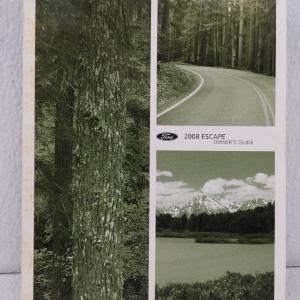 2008 Ford Escape Owners Manual Book Guide OEM Used Auto Parts Marketable For Sale