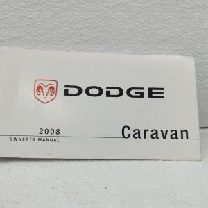 2008 Dodge Caravan Owners Manual Book Guide OEM Used Auto Parts Best Pices Cheap Pice