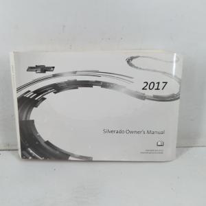 2017 Chevrolet Silverado 1500 Owners Manual Book Guide P/N:23476161 B OEM Used Auto Parts For Cheap Cheap Online