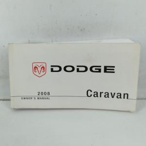 2008 Dodge Caravan Owners Manual Book Guide P/N:81-226-0819 OEM Used Auto Parts From China For Sale
