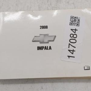 2008 Chevrolet Impala Owners Manual Book Guide OEM Used Auto Parts Clearance Websites