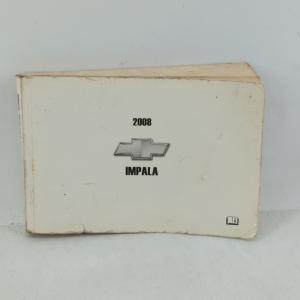 2008 Chevrolet Impala Owners Manual Book Guide OEM Used Auto Parts Cheap Sale Explore