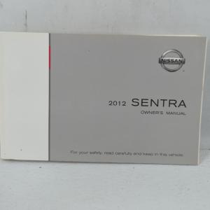 2012 Nissan Sentra Owners Manual Book Guide P/N:OM2E-0B16U0 OEM Used Auto Parts Free Shipping High Quality
