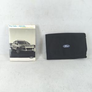 2013 Ford Escape Owners Manual Book Guide OEM Used Auto Parts Clearance From China