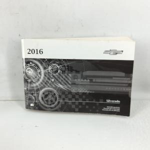 2016 Chevrolet Silverado 1500 Owners Manual Book Guide P/N:23133519 B OEM Used Auto Parts Clearance 2025 New