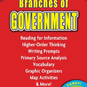Common Core Lessons & Activities: Branches of Government Book Cheap Pice Cost