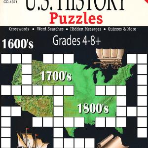 U.S. History Puzzles Book 1 Cheap Perfect