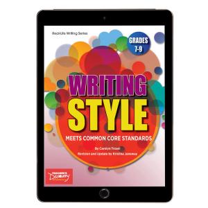 Writing Style Activity Book Clearance Low Shipping