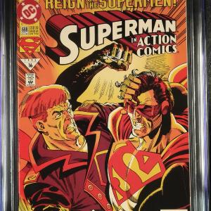 Action Comics #688 (7/93) - Graded CGC 9.8 Huge Surprise For Sale