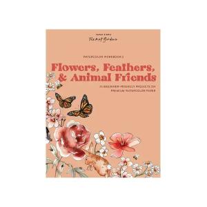 Watercolor Workbook 2: Flowers, Feathers, & Animal Friends by Sarah Simon Sale How Much
