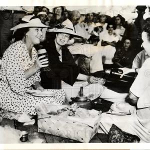 1941 Press Photo MRS. FRANKLIN D. ROOSEVELT Cheap New Arrival