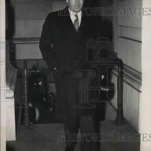 1940 Press Photo Henry A. Wallace, Sec. of Agriculture at Sen. Borah Funeral Buy Cheap Classic