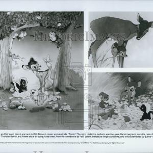 1943 Press Photo Disney Animated Movie "Bambi" Cheap Wholesale