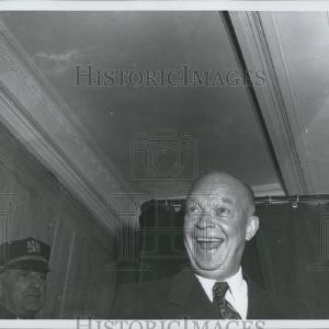 1940 Press Photo Eisenhower, President of Columbia University Buy Cheap Deals