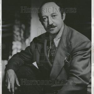 1943 Press Photo Joseph Auslander Study American Poet Outlet With Paypal Order