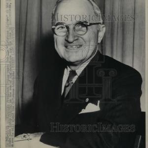 1940 Press Photo President Truman Poses For His Christmas Picture - nee95707 Cheap Sale Ebay