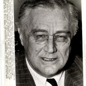 1942 Press Photo President Franklin D. Roosevelt DC Collections Cheap Online