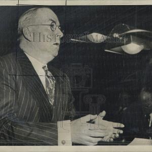 1942 Press Photo Donald Nelson, War Production Chief Discount Best