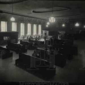 1932 Press Photo Greyhound Bus Terminal waiting area Pay With Paypal Online