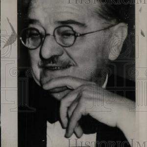 1943 Press Photo Alexander Woollcott Author - RRW97677 Official Site