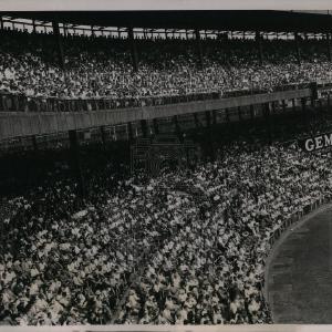 1936 Press Photo Fans At St. Louis Cardinals Vs. New York Giants Game Cheap Discount Sale