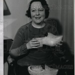 1934 Press Photo Ida Boiley Allen, Cooking Expert. Ost Release Dates