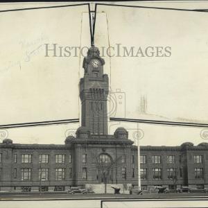 1935 Press Photo Great Lakes Naval Training Station Front Exterior View Outlet Best Pices