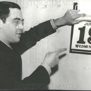1935 Press Photo Rush Hold Senator West Virginia Cheap Finishline
