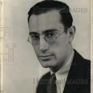 1935 Press Photo George H> Richman, V.P. of Richman Brothers Cheap With Paypal