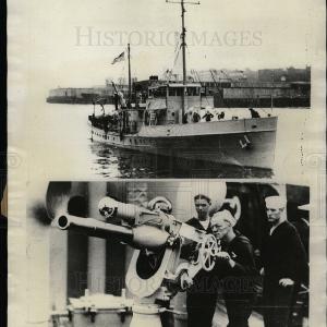 1928 Press Photo Coast Guard Cutter Marion Scientific Marketable Online