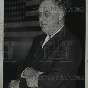 1934 Press Photo President Roosevelt Clearance 100% Guaranteed