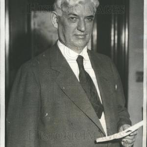 1932 Press Photo Chicago Keynoter Washington Dickinson Clearance Huge Surprise