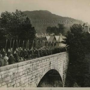 1927 Press Photo Cluny Bridge at Scotland Games Discount Authentic