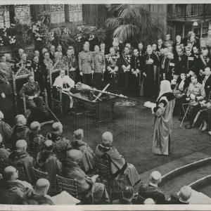 1937 Press Photo King Leopold Neville Chamberlain Free Shipping Genuine