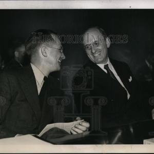 1937 Press Photo Henry Morgenthau, Roswell Magill at Tax Evasion Hearing Cheap Sale Countdown Package