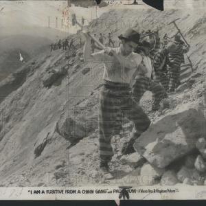 1932 Press Photo Paul Muni Star I Am A Fugitive From A Chain Gang View Cheap Pice